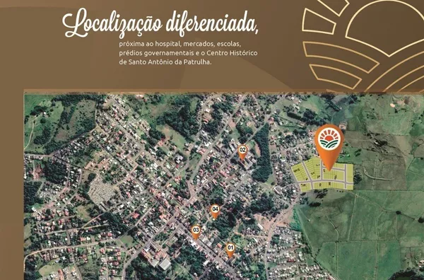 Terreno para venda no Bairro Solar em Santo Antônio da Patrulha