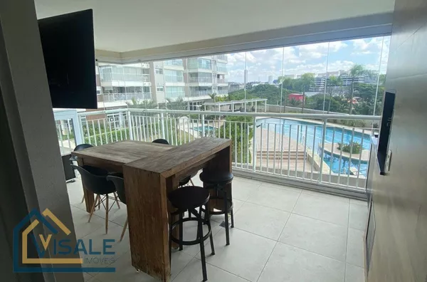 Apartamento mobiliado para aluguel, 1 quarto(s),  Santo Amaro, São Paulo - Foto 5