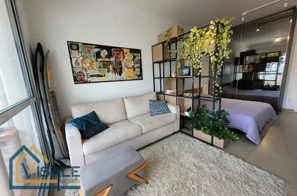 Apartamento mobiliado para aluguel, 1 quarto(s),  Brooklin Paulista, São Paulo - Foto 2