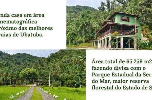 Casa com 3 quartos em Ubatuba