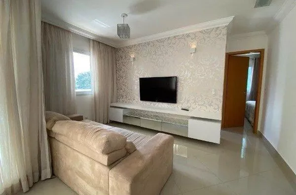 Apartamento com 2 dormitórios para alugar, 80 m² por R$ 5.411,00/mês - Jardim Aquarius - São José do