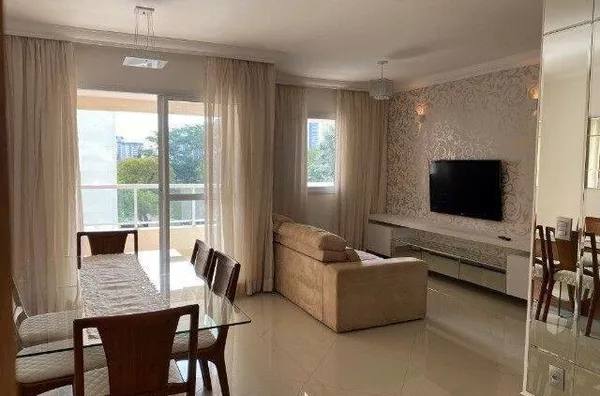 Apartamento com 2 dormitórios para alugar, 80 m² por R$ 5.411,00/mês - Jardim Aquarius - São José do