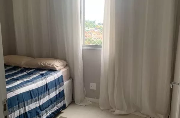 Apartamento com 3 quartos para alugar, 72 m² por R$ 2.223 - Conjunto Residencial Flamboyant - São Jo