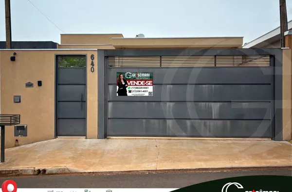 Casa para venda, 3 quarto(s),  Residencial Villa Real, Monte Azul Paulista - Foto 1