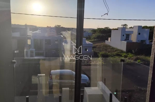 visão do pôr do sol 