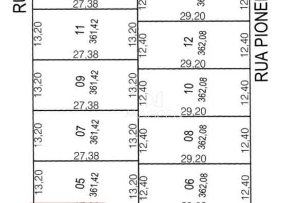 Terreno de esquina próximo ao Shopping.