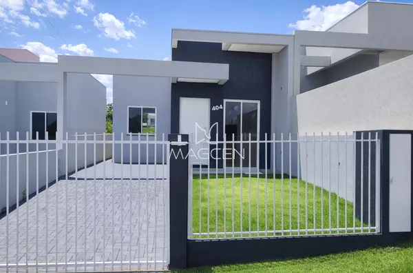 Casa nova de dois quartos 