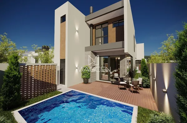 Sobrado com três suítes no bairro Parque do Som 