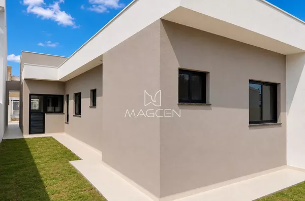 Casa á venda com 3 suítes 