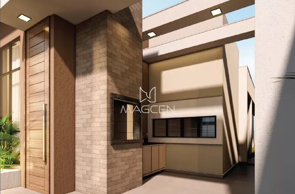 Casa com 1 suíte+2 quartos+ churrasqueira perto do Atacado Viza 