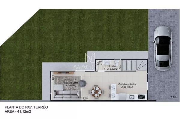 Sobrado de esquina à venda 