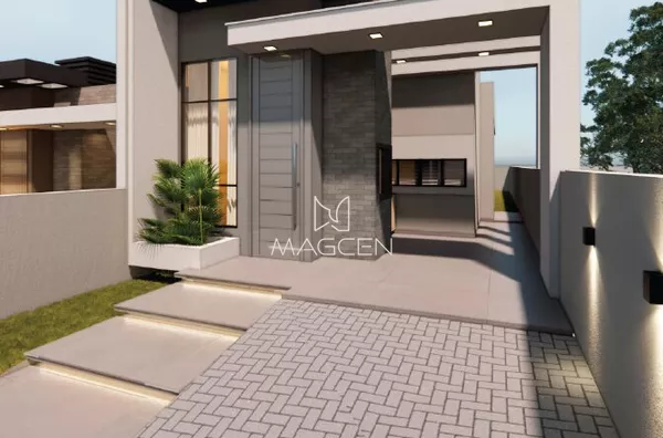 Casa com churrasqueira perto do Atacado Viza 