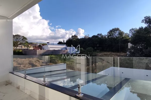 sacada que interliga os quartos 