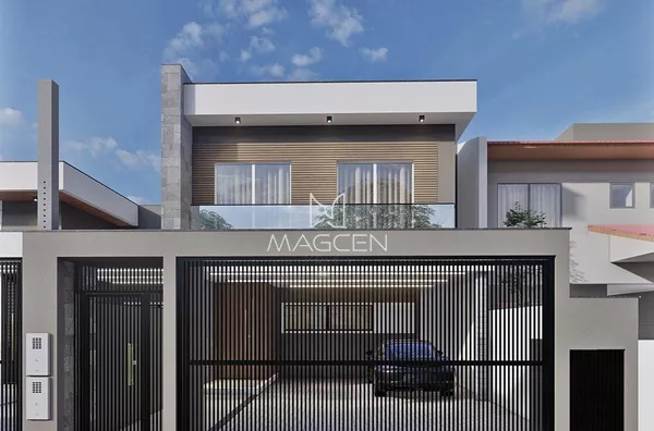 Sobrado na parte alta do bairro  Fraron com 3 dormitórios + escritório 