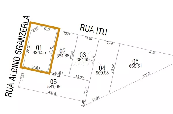 Terreno com possibilidade de construir 2 sobrados 
