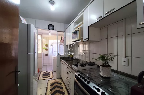 cozinha com móveis sob medida 