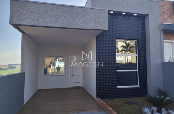 Casa com vista permanente do pôr do sol