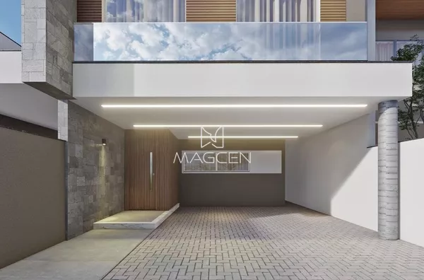 Sobrado na parte alta do bairro  Fraron com 3 dormitórios + escritório 