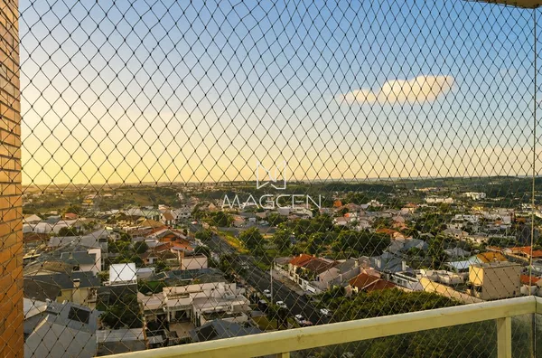 vista da sacada do salão de festas 