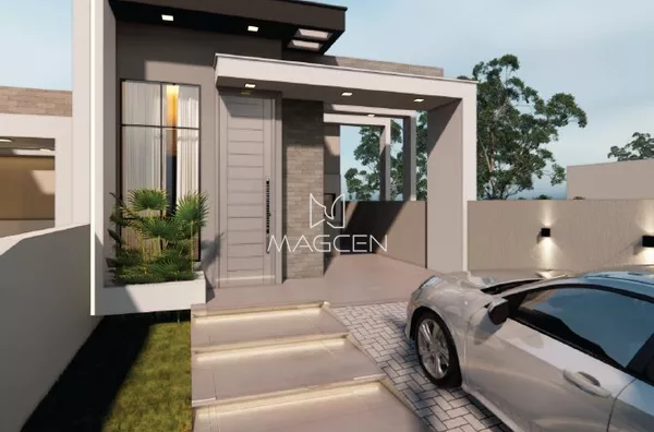 Casa com churrasqueira perto do Atacado Viza 