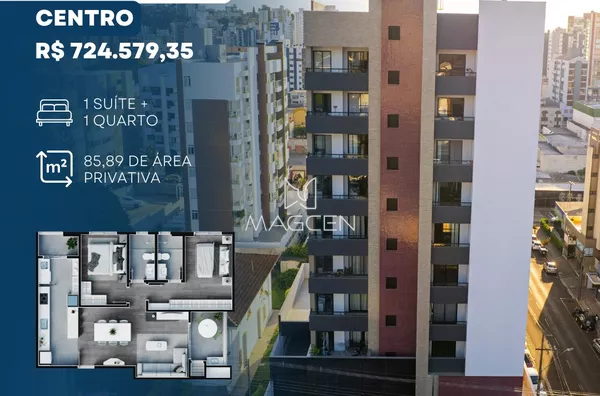 Apartamento no Ed. Ametista 