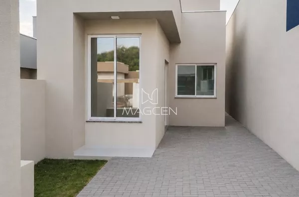 Casas para venda com dois quartos e sobra de lote 
