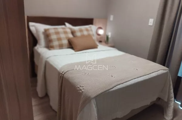 Apartamento de 1 Quarto e 1 Suíte no Residencial La Vita