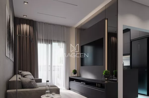 Apartamento com 1 Suíte  com closet + 1 Quarto - Foto 1