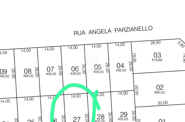 Terreno grande na parte alta do Fraron 