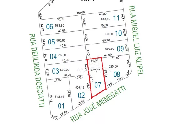 Terreno para casa de dois pavimentos no Jardim das Orquídeas 