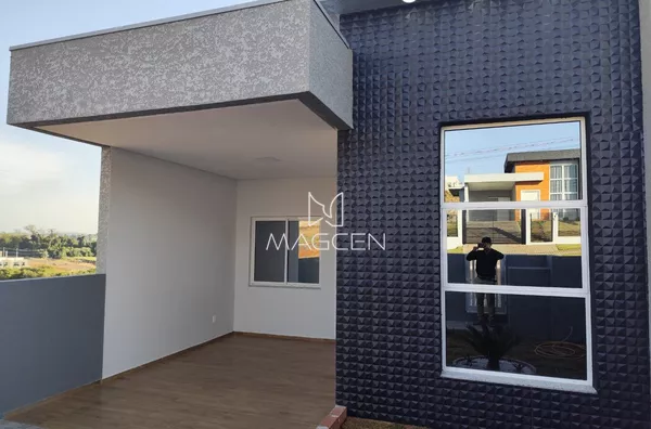 Casa com vista permanente do pôr do sol