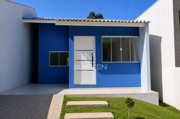 Casas de mesma planta com fácil acesso a UTFPR e com bastante sobra de lote 