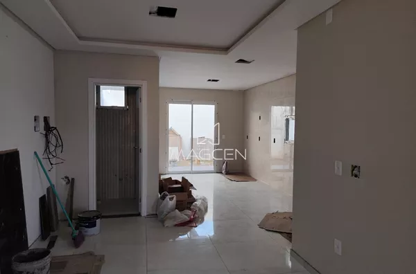 Sobrado no início do bairro Fraron 