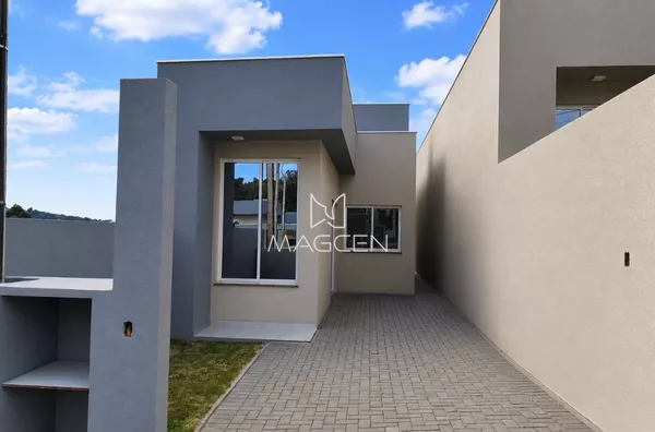 Casas para venda com dois quartos e sobra de lote 