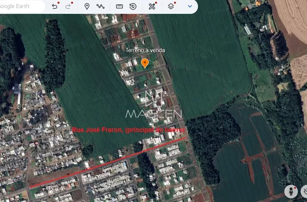 Terreno plano de360 m² no Fraron 