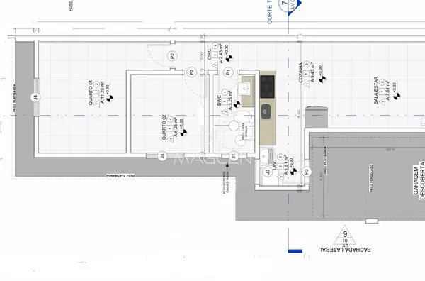 Casa na planta no Fraron com bastante sobra de lote - Foto 2