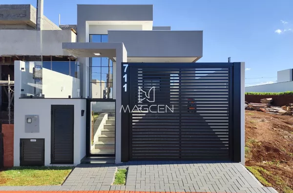 Casa com área de festas 