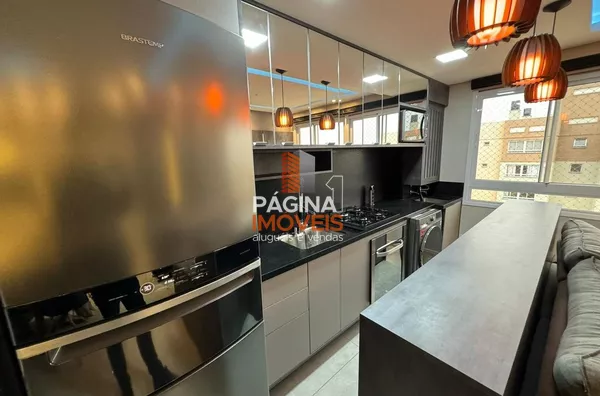 Página 1 Imóveis anuncia o lindíssimo apartamento mobiliado, no " Condomínio Vila de Cremona", bairro Fátima em Canoas/RS. - Foto 6