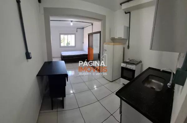 Página 1 Imóveis anuncia para aluguel apartamento mobiliado térreo, no bairro Marechal Rondon em Canoas/RS.
