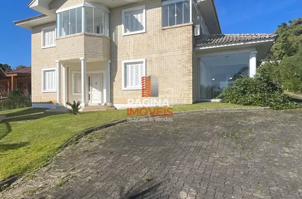 Página 1 Imóveis anuncia para aluguel excelente casa ampla com piscina no "Condomínio Paragem Verdes Campos ", no Barro Vermelho III, Gravataí/RS - Foto 1