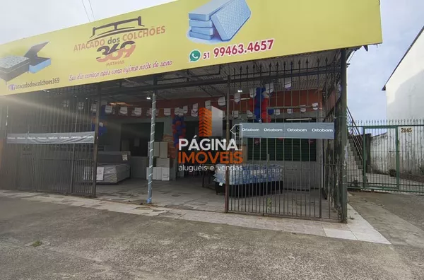 Página 1 Imóveis anuncia Loja para Venda e Aluguel na Av. Rio Grande do Sul, Mathias Velho, Canoas/RS.