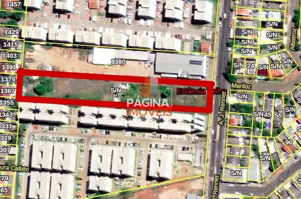 Página 1 Imóveis anuncia para venda excelente Terreno na A. J. Renner no bairro Estância Velha, Canoas