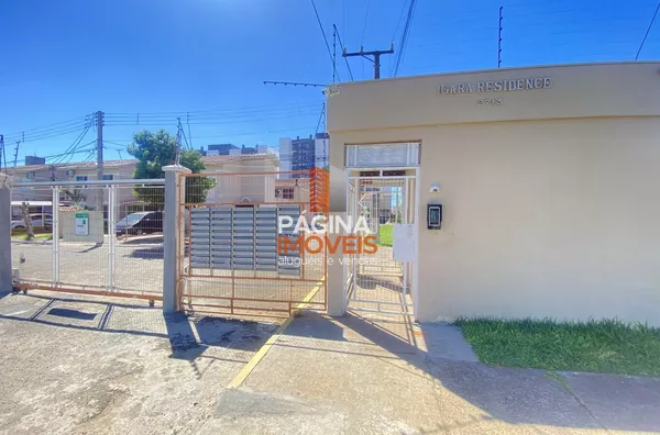 Página 1 Imóveis anuncia para venda apartamento de 2 dormitórios no "Condomínio Igara Residence", bairro Estância Velha, em Canoas–RS.
