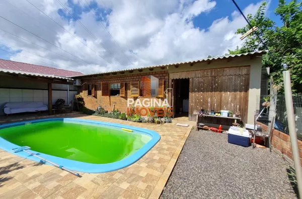Página 1 Imóveis anuncia casa térrea com 01 dormitórios no bairro Mato Grande em Canoas. - Foto 2
