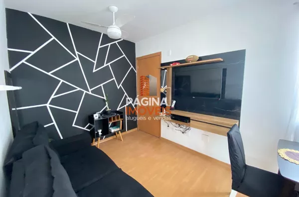 Página 1 Imóveis anuncia ótimo apartamento com 02 dormitórios, totalmente mobiliado,  no condomínio "Porto San Diego" para venda, no Igara, Canoas/RS - Foto 2