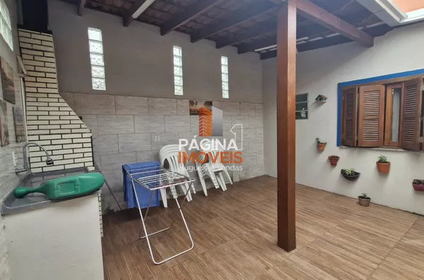 Espaço gourmet com churrasqueira