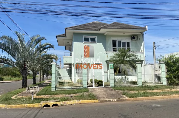 Página 1 Imóveis anuncia "lindo sobrado" para aluguel no bairro Mont Serrat, em Canoas/RS. - Foto 1