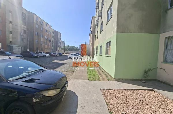 Página 1 Imóveis anuncia apartamento para venda e aluguel de 2 dormitórios no "Condomínio "Planalto Canoense II", no bairro Olaria em Canoas/RS