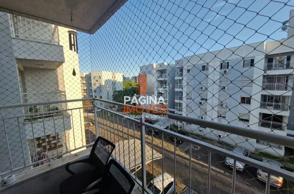 Página 1 Imóveis anuncia apartamento 02 dormitórios semimobiliado para aluguel, no "Residencial Puerto Madero", em Canoas/RS.
