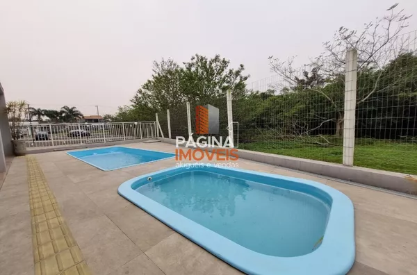 Página 1 Imóveis anuncia apartamento de 02 dormitórios com pátio individual, no condomínio Riservatto para locação no Olaria, Canoas/RS. - Foto 4